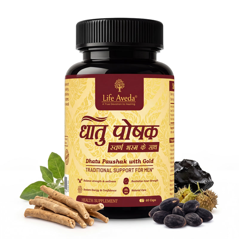 Dhatu Paushak with Gold
