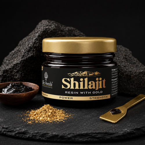 Shilajit Resin with Gold