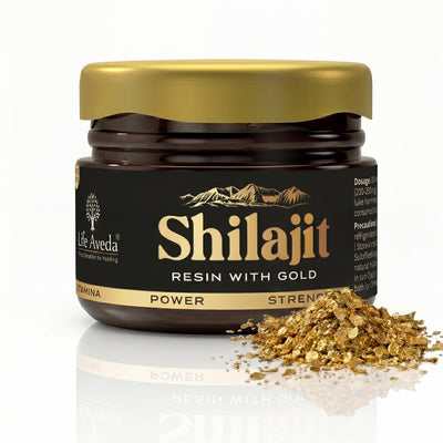 Shilajit Resin with Gold