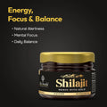 Shilajit Resin with Gold – Ayurvedic Support for Strength, Energy & Daily Wellness